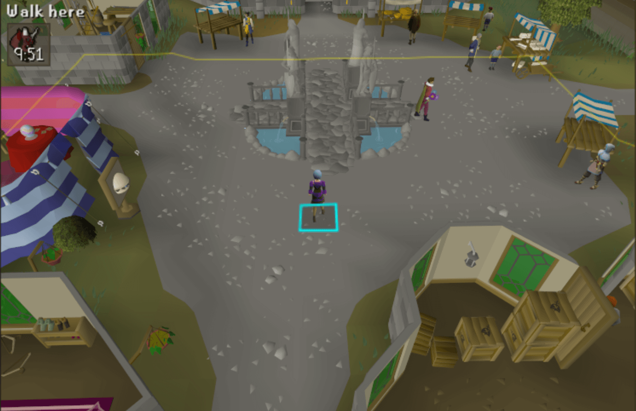Varrock square beyond the portal